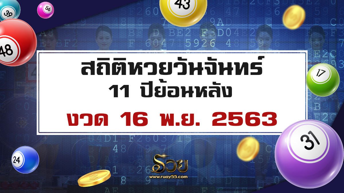 สถิติหวยวันจันทร์