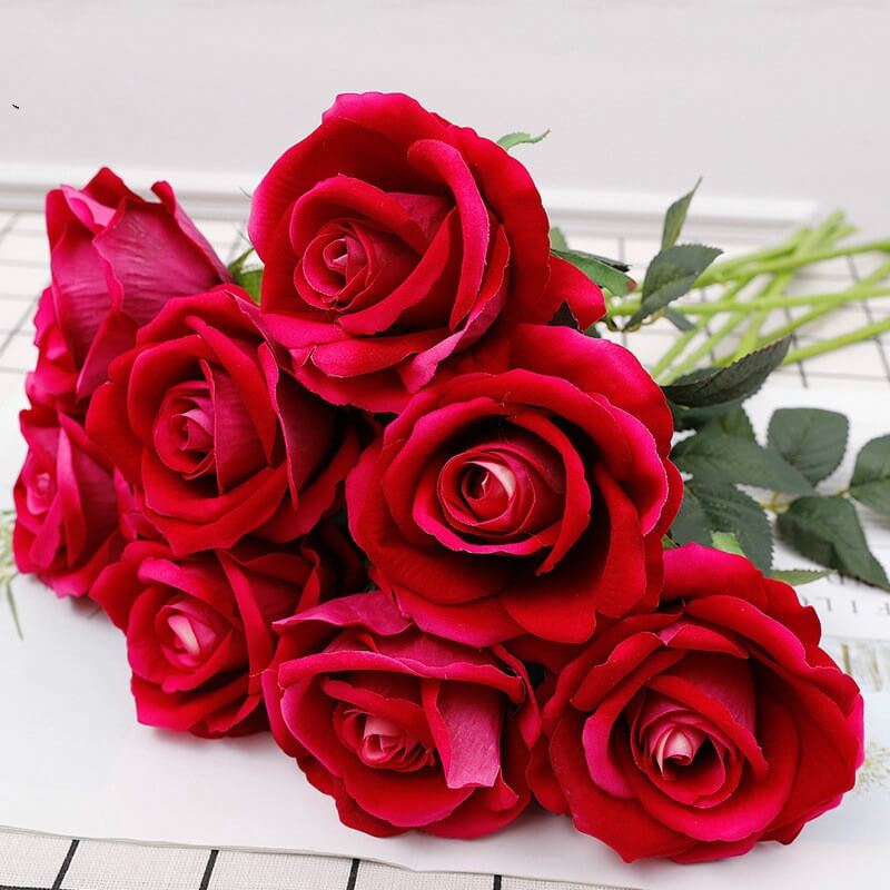 ดอกกุหลาบสีแดง