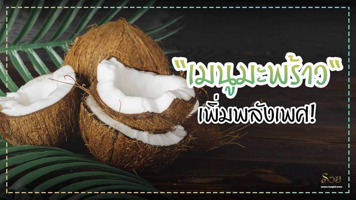 เมนูมะพร้าว