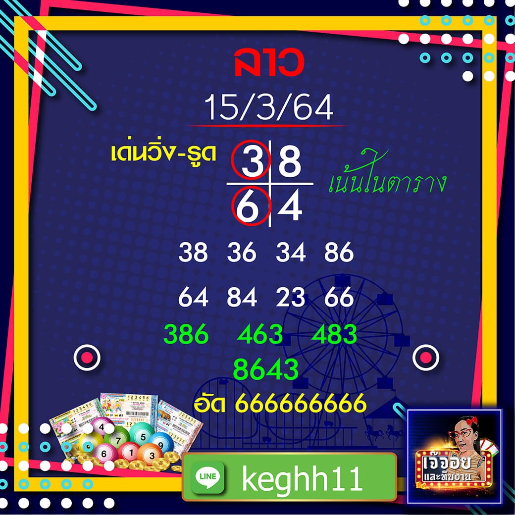 ลาวเจ๊จอย 15/03/64