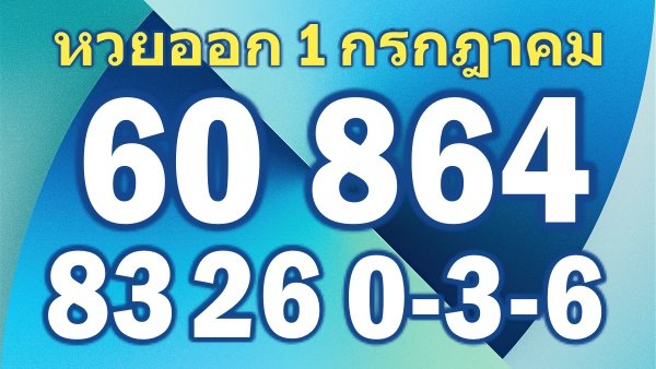 เลขเด็ด1/7/65